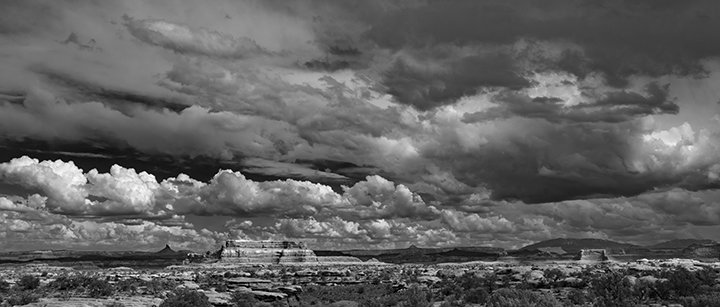 Thunderstorm over Salt Butte